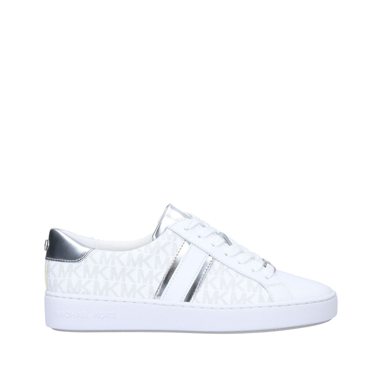 Michael kors irving stripe hot sale trainers