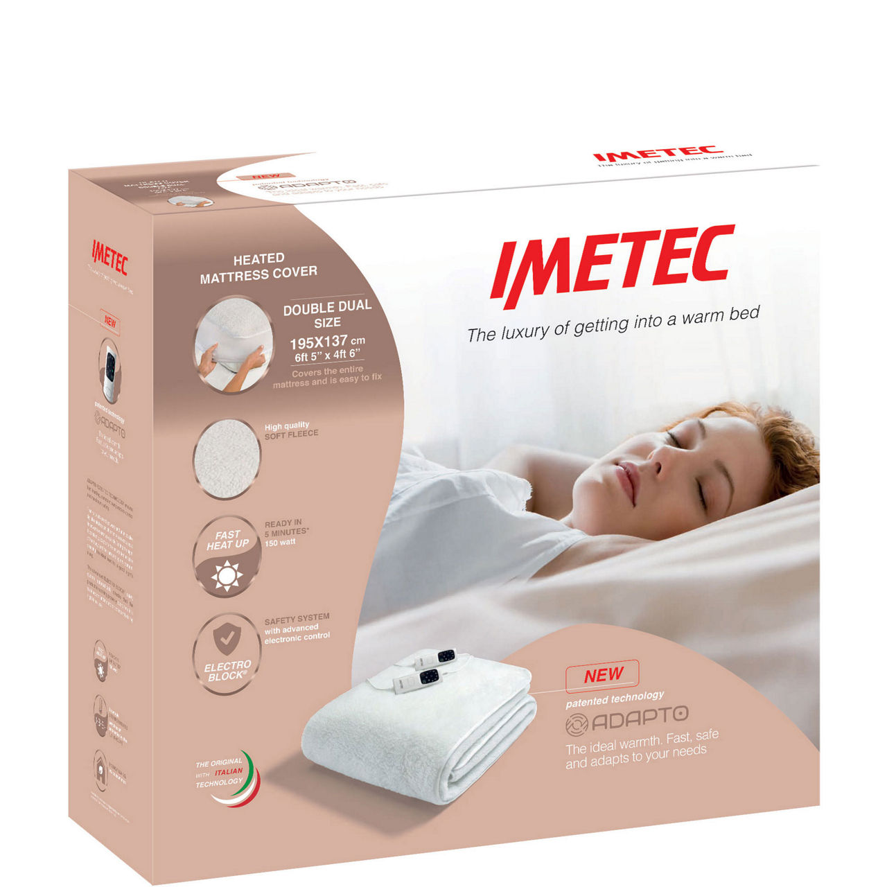 IMETEC Over Blanket Adapto Double