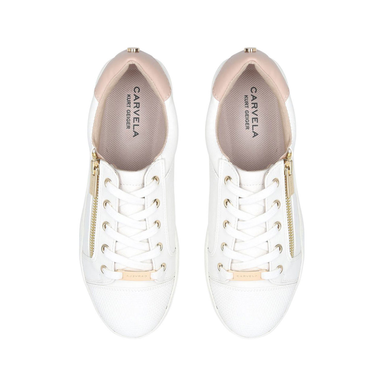 Carvela store jagged trainers