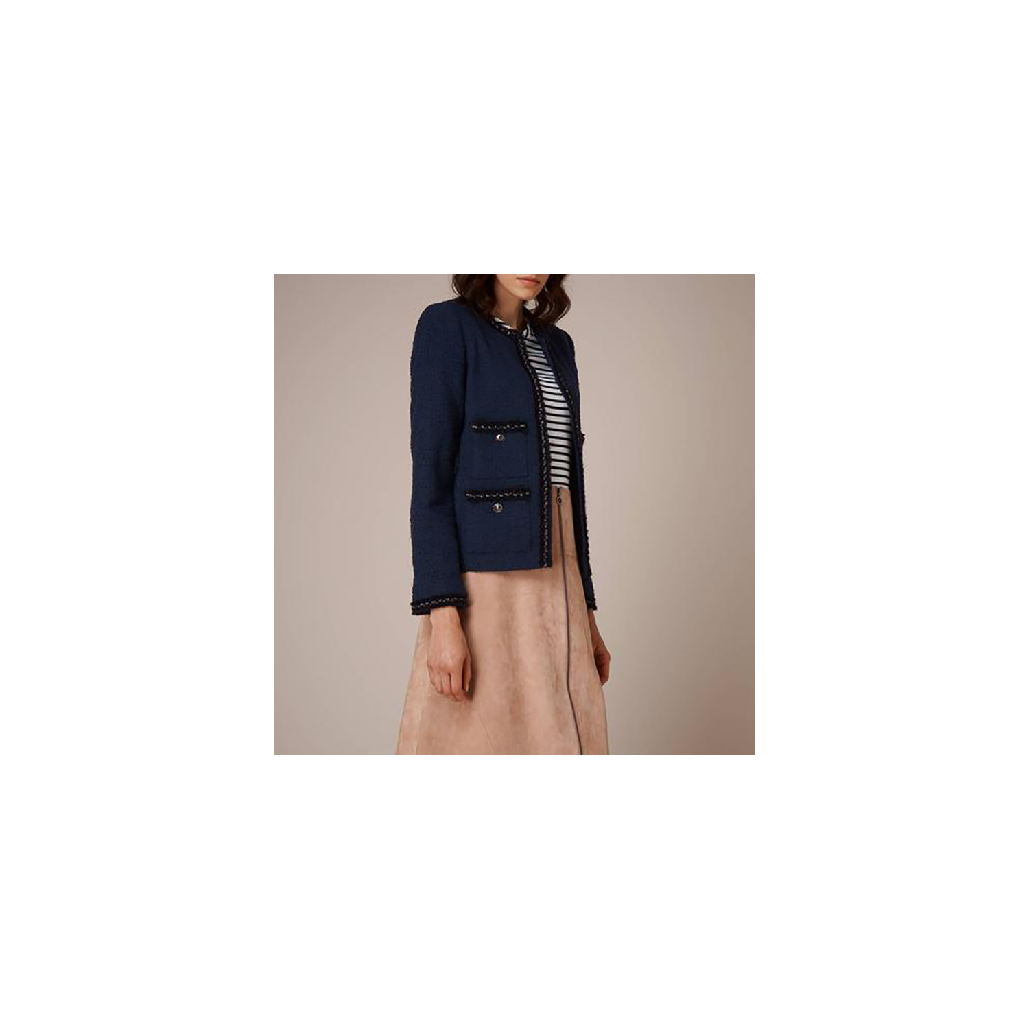 Halyna Tweed Jacket