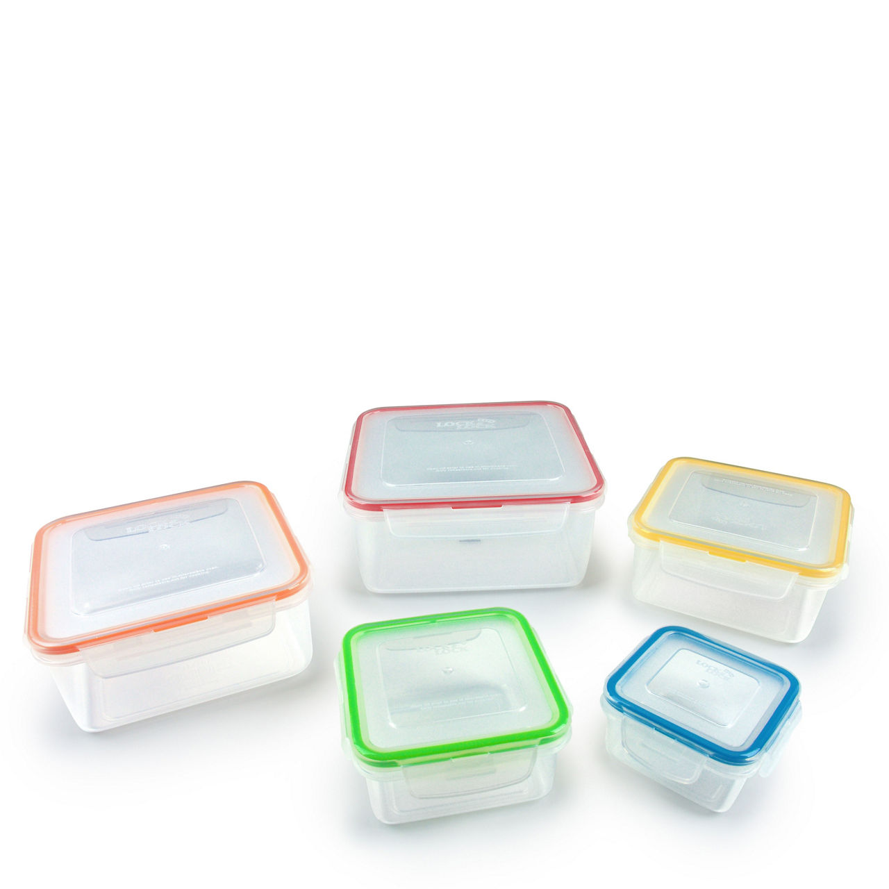JWP FivePiece Lock & Lock Nestable Container Set