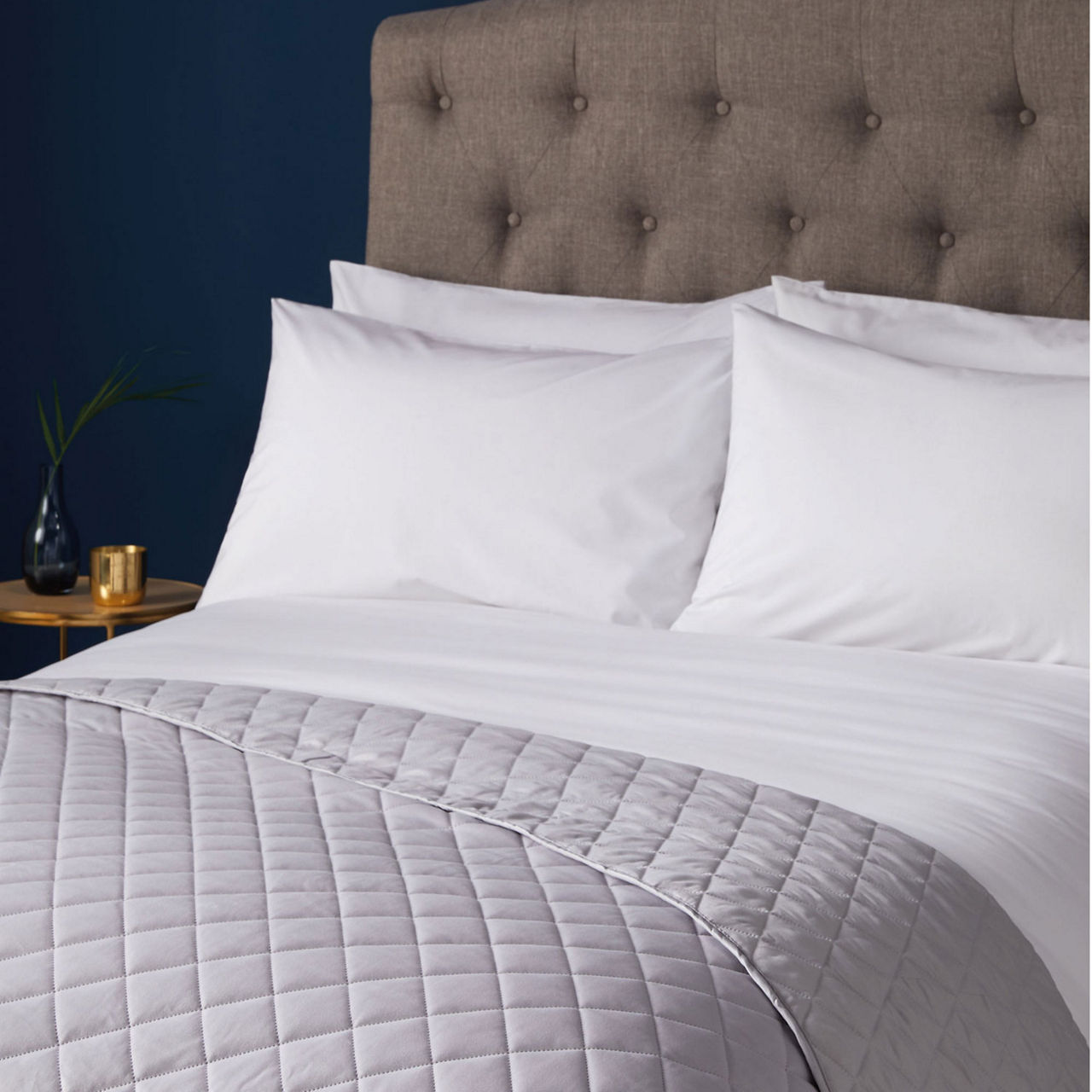 John lewis grey bedspread hotsell