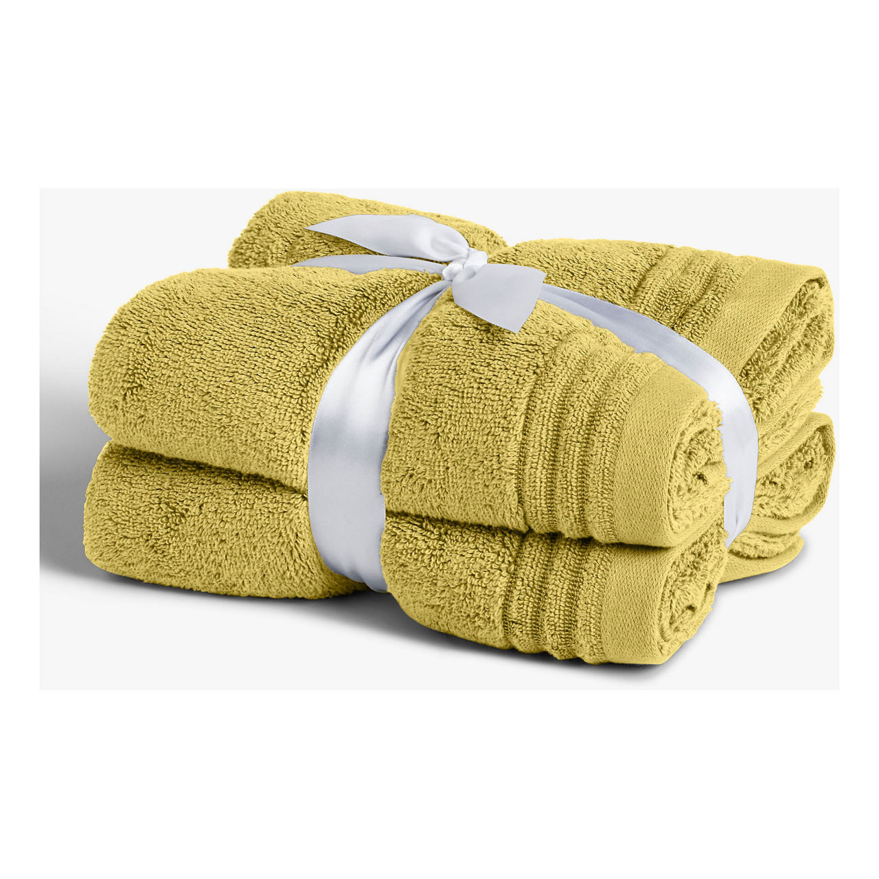 JOHN LEWIS PARTNERS Winter Cosy Towel Yellow