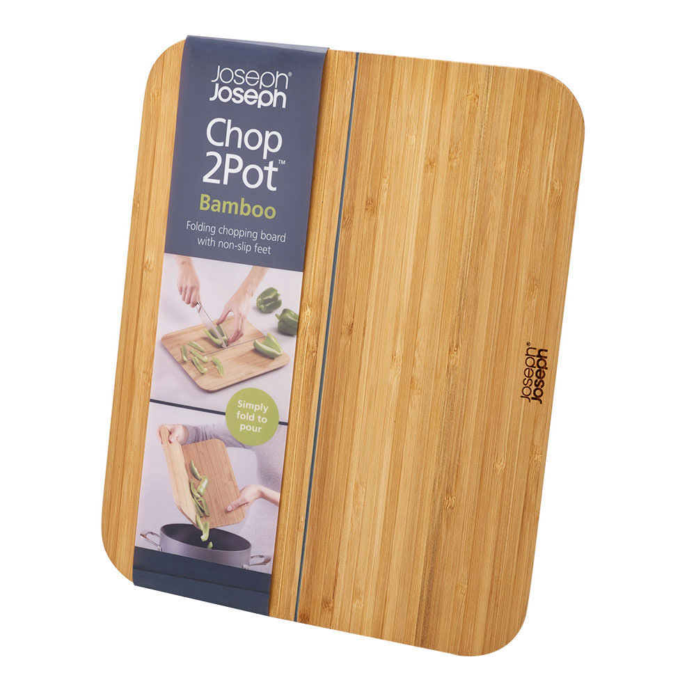 Joseph Joseph Green Chop2Pot Plus Folding Chopping Board