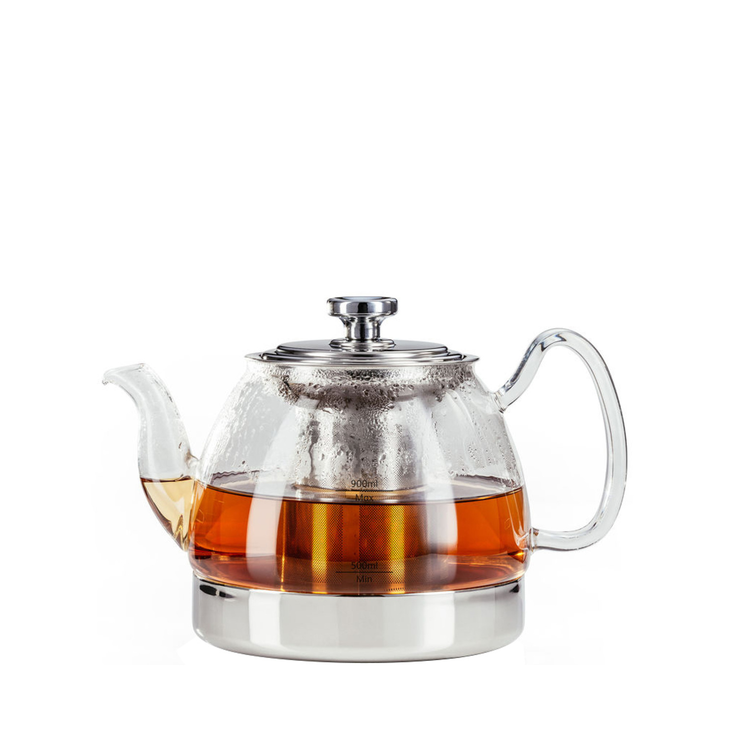 Induction Glass Tea Pot 900ml