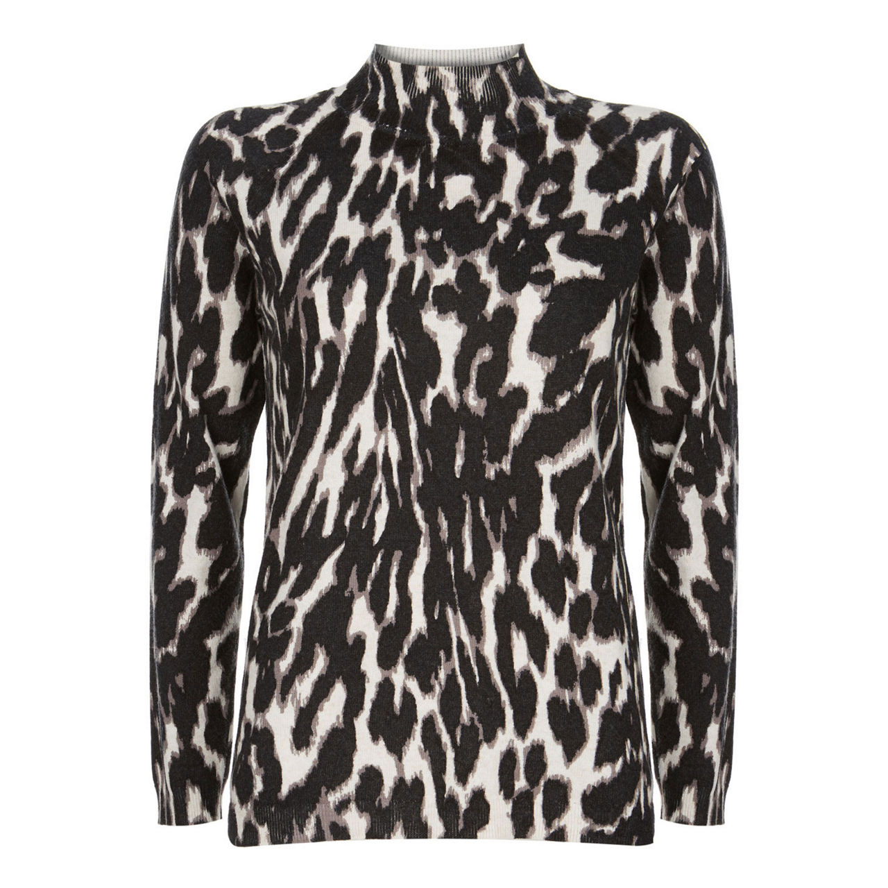 Mint velvet shop leopard print jumper