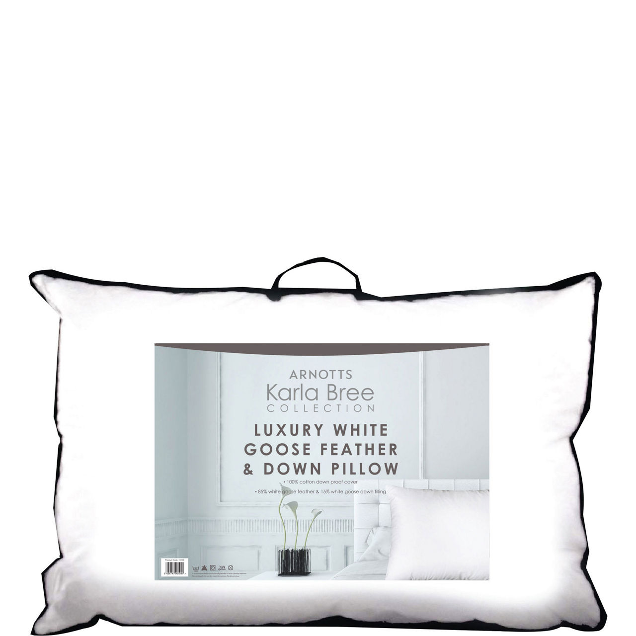 Nimbus luxurious goose feather clearance pillow