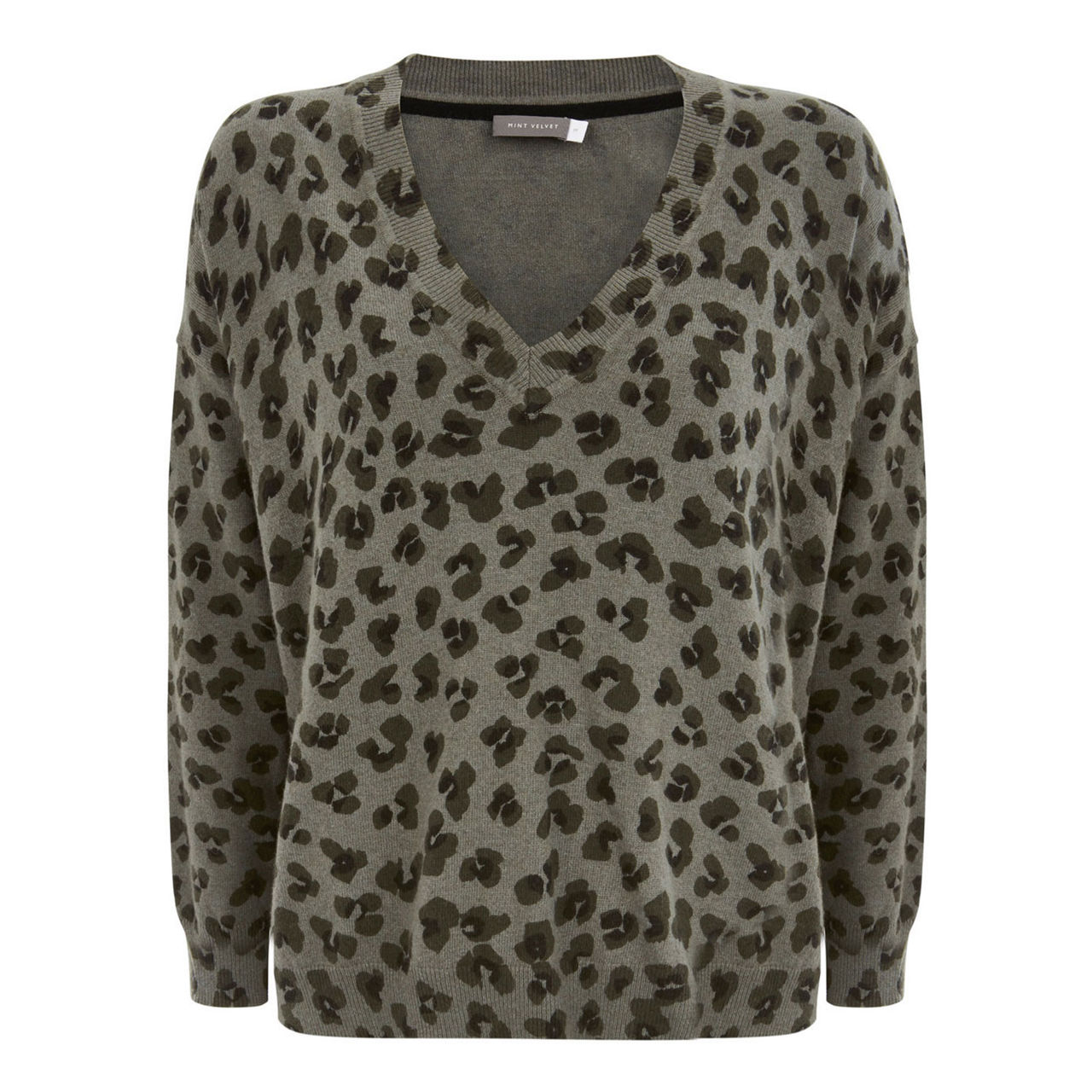 Mint velvet 2025 leopard jumper