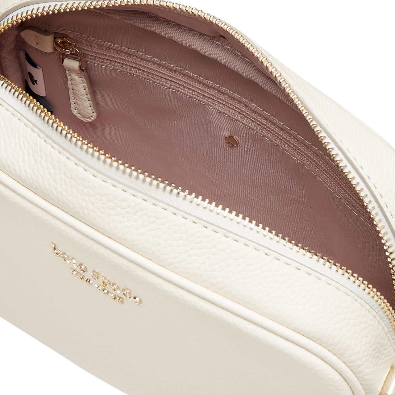 KATE SPADE NEW YORK Astrid Leather Camera Bag White