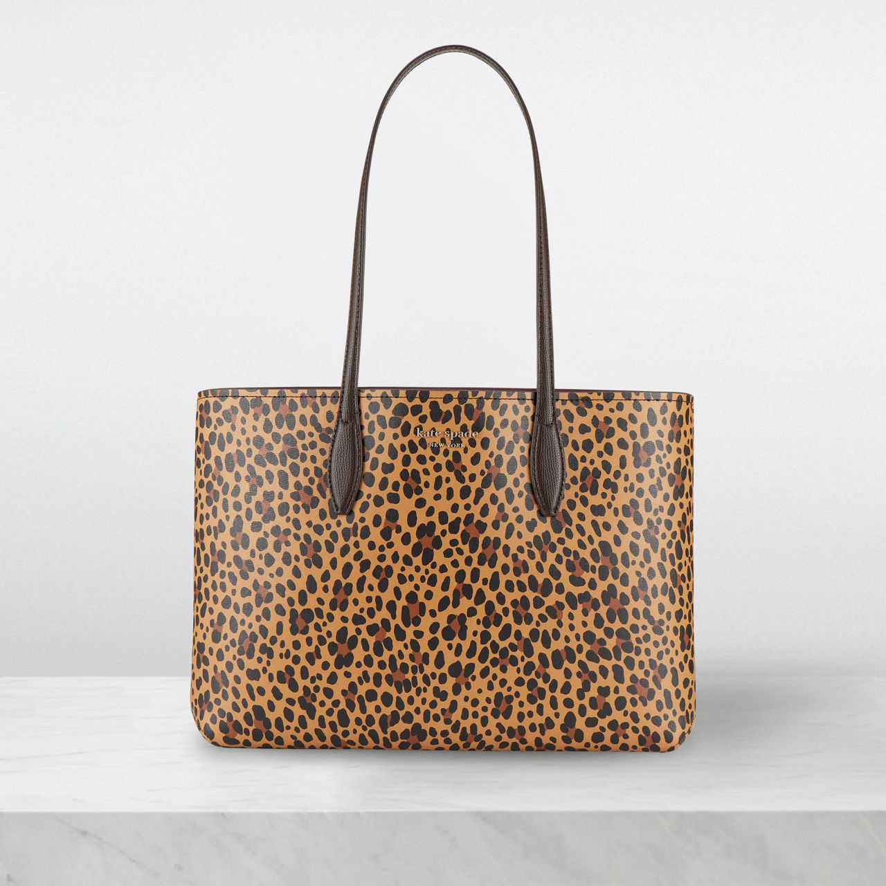 Kate spade sale leopard print tote