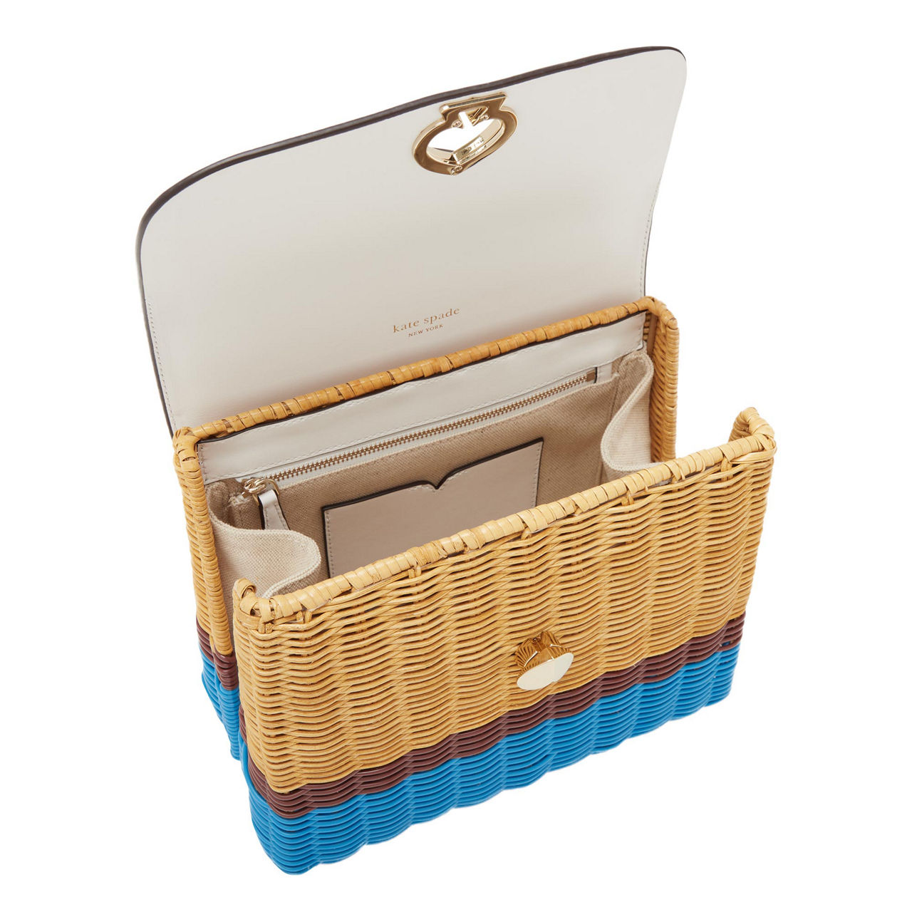 Kate spade romy wicker clearance