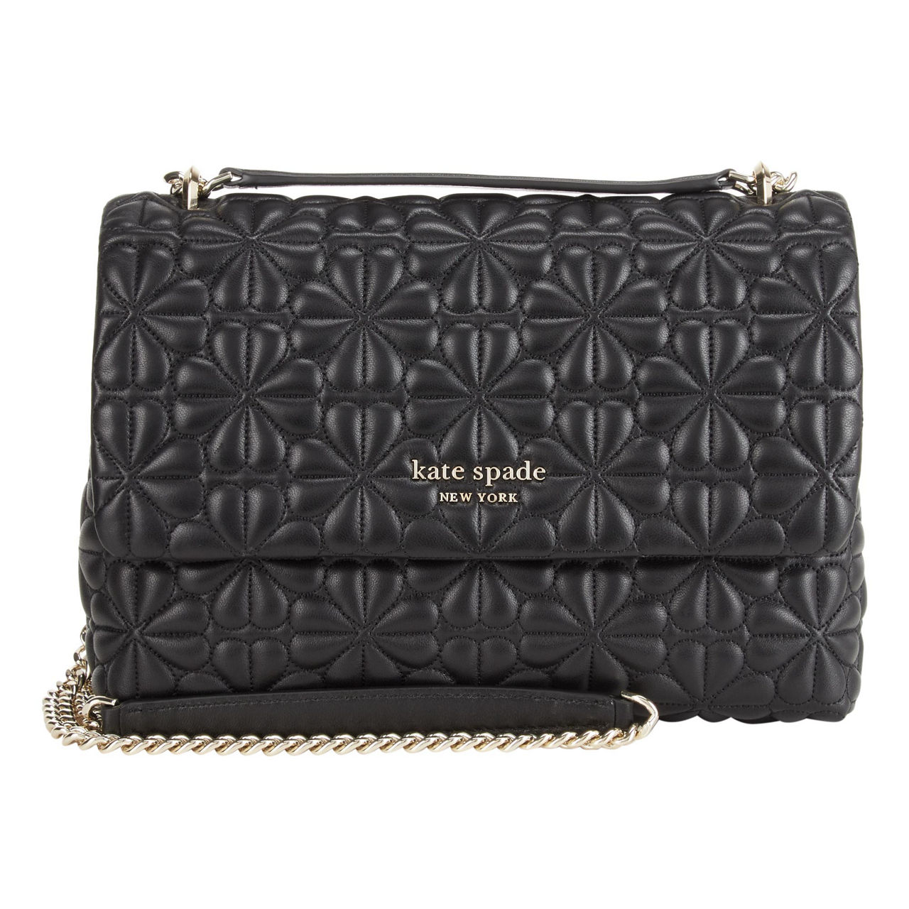 KATE SPADE NEW YORK Bloom Large Quilted Shoulder Bag