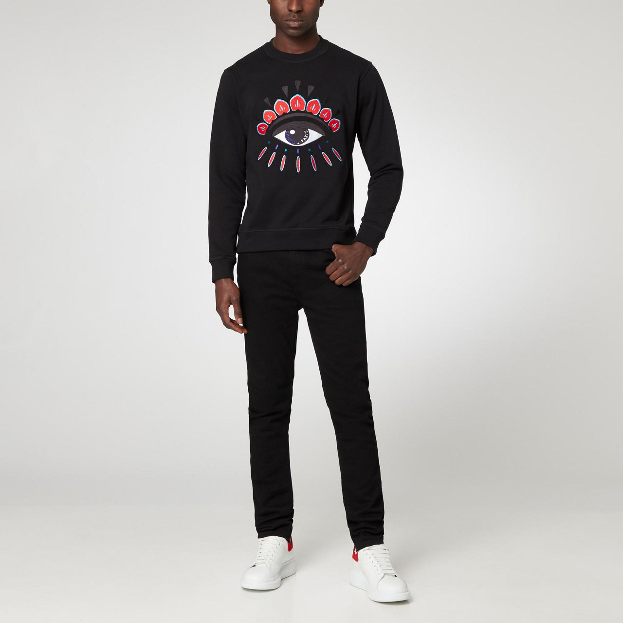 Kenzo red eye clearance sweater