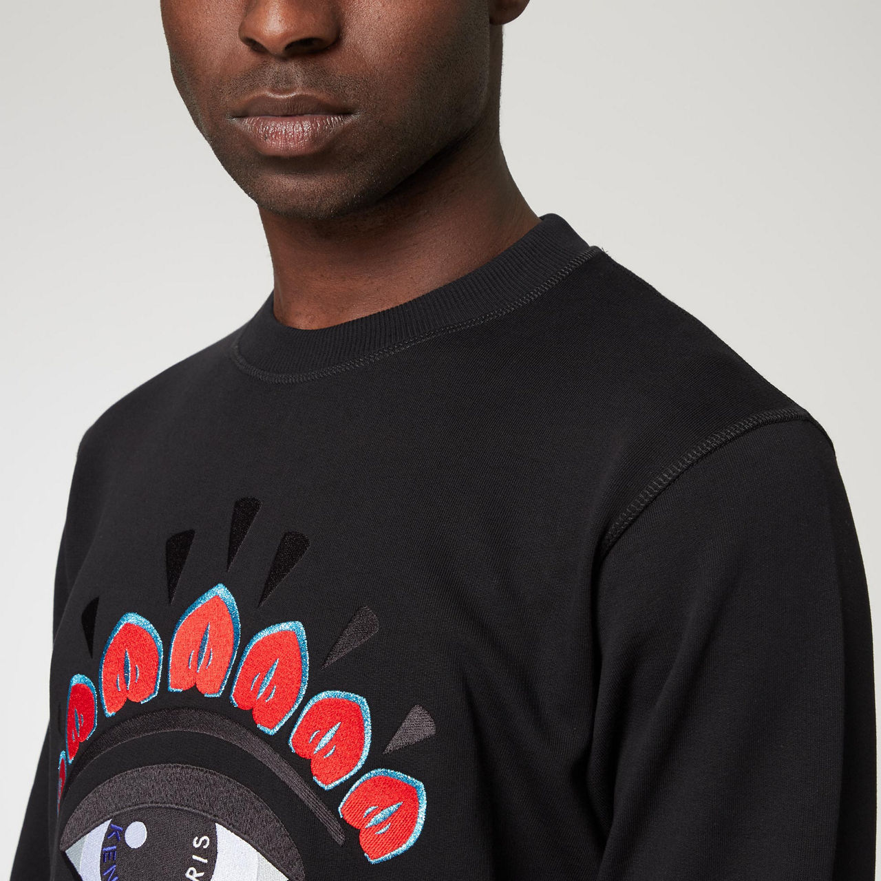 Kenzo black eye t shirt best sale