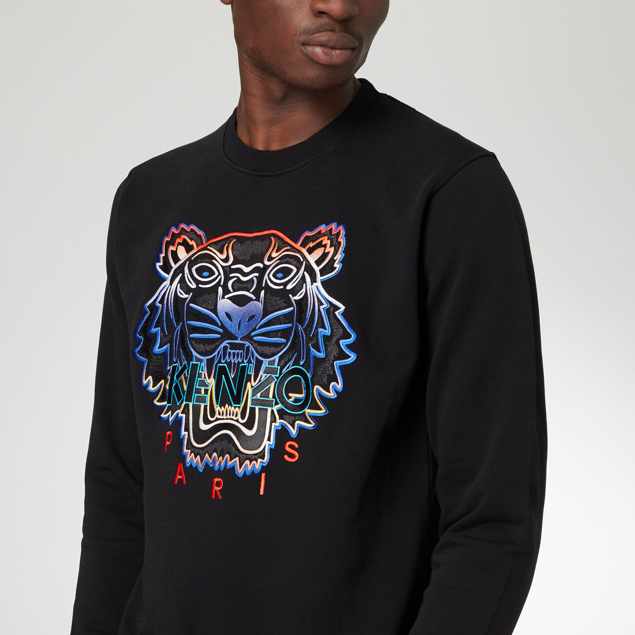 Kenzo gradient best sale tiger sweatshirt