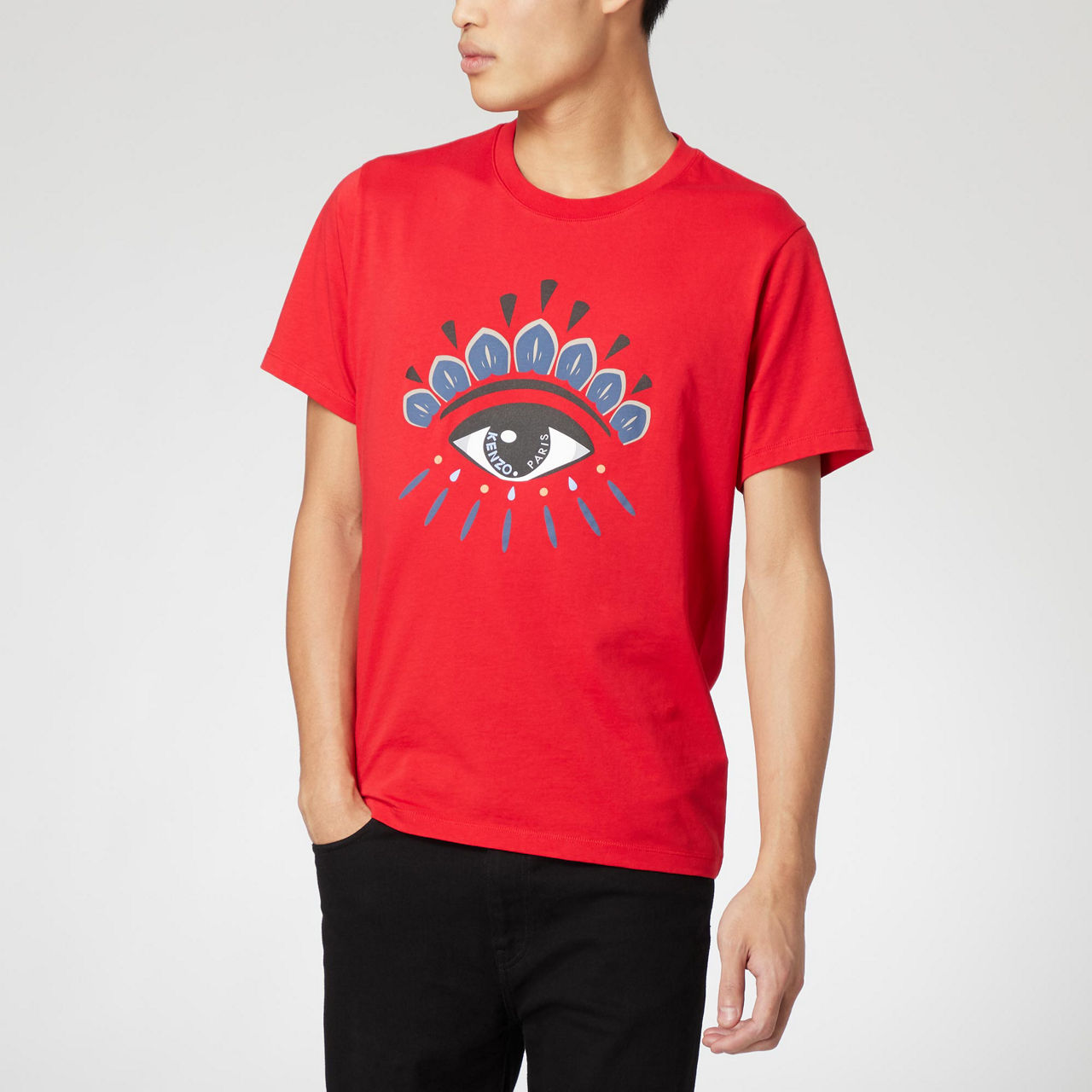 KENZO Eye Logo T Shirt Red