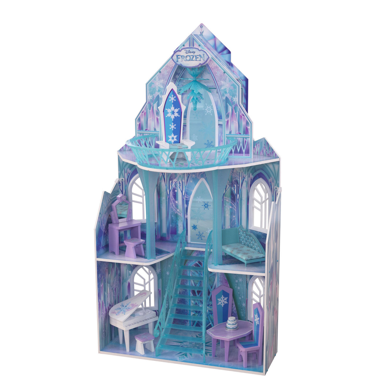 Frozen ice castle doll house hotsell