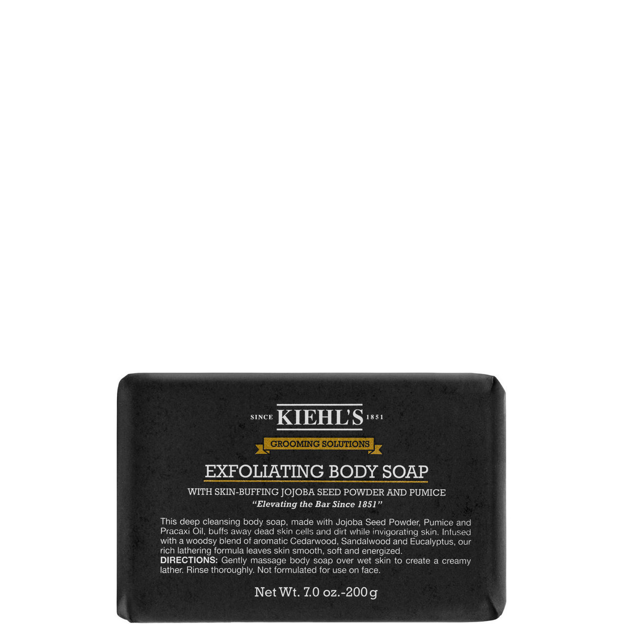 Kiehl's Since 1851 Grooming Solutions Bar Soap, 7 oz.