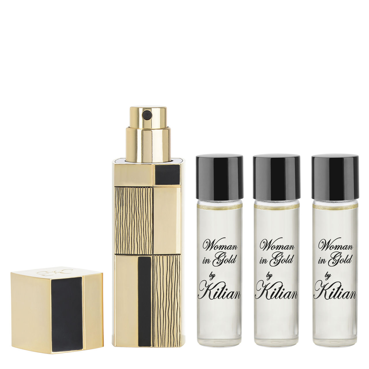 Kilian woman in gold hair online mist