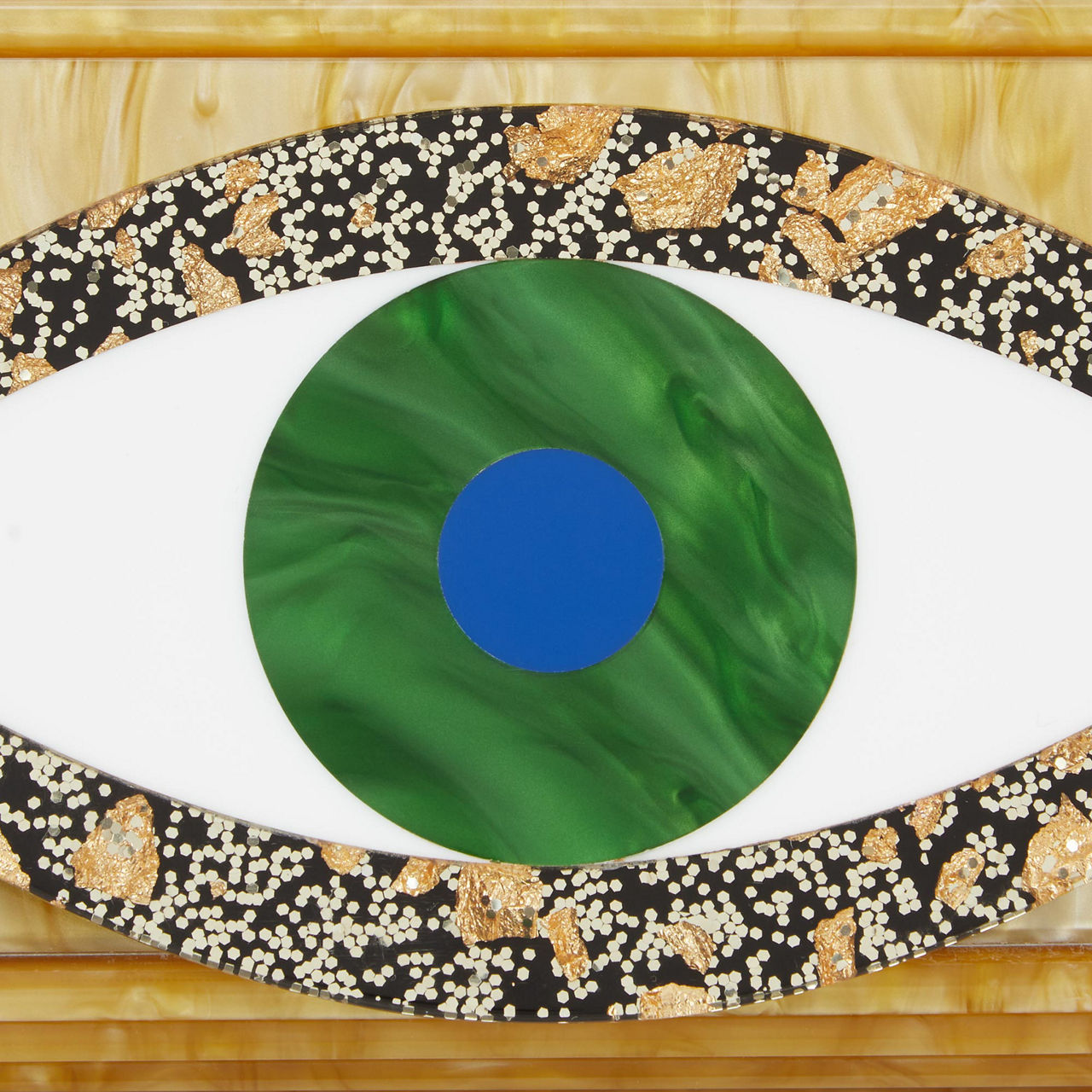 KURT GEIGER LONDON Evil Eye Party Envelope Clutch