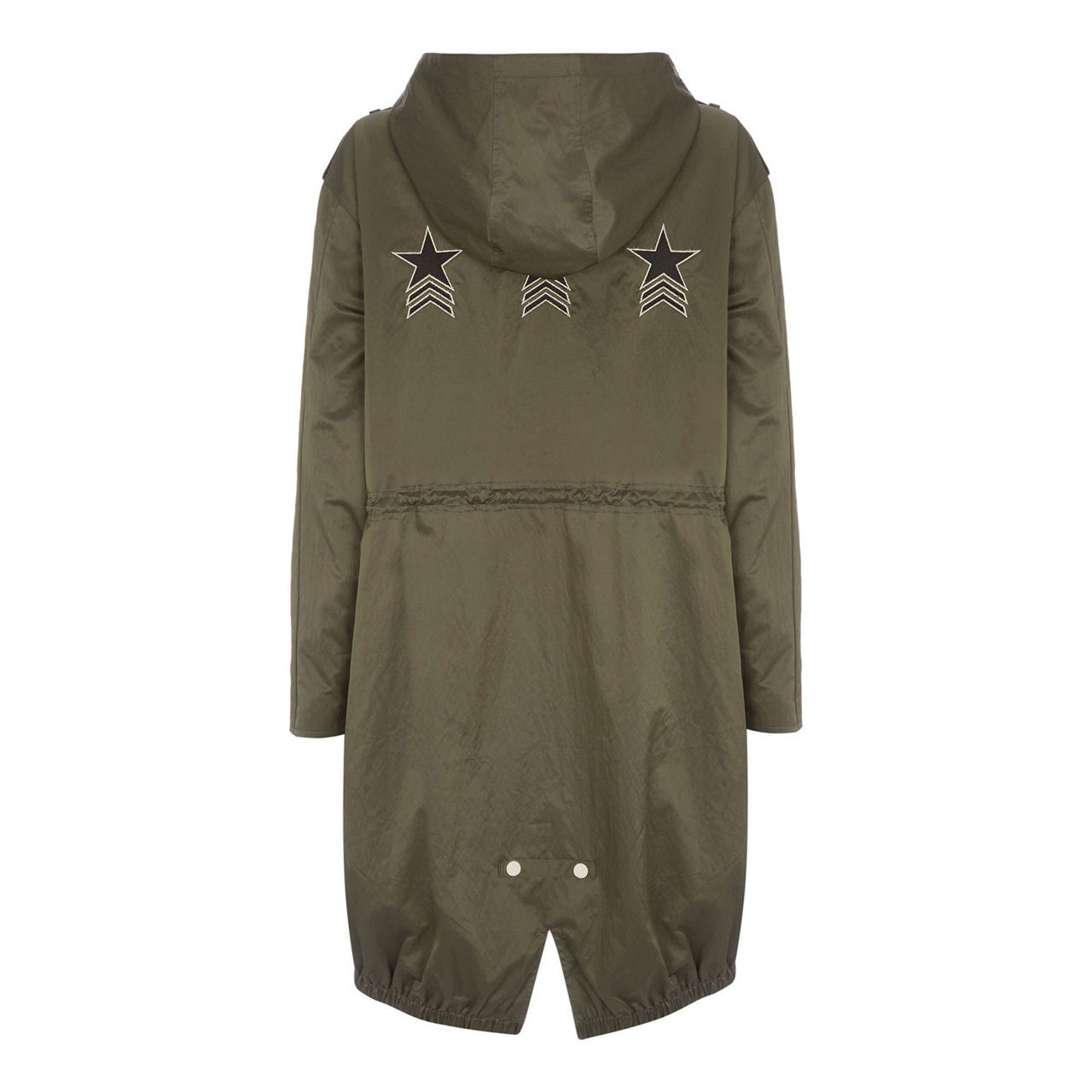 Mint velvet 2024 green parka