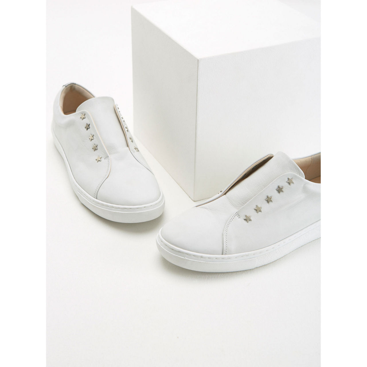 Mint velvet on sale white star trainers