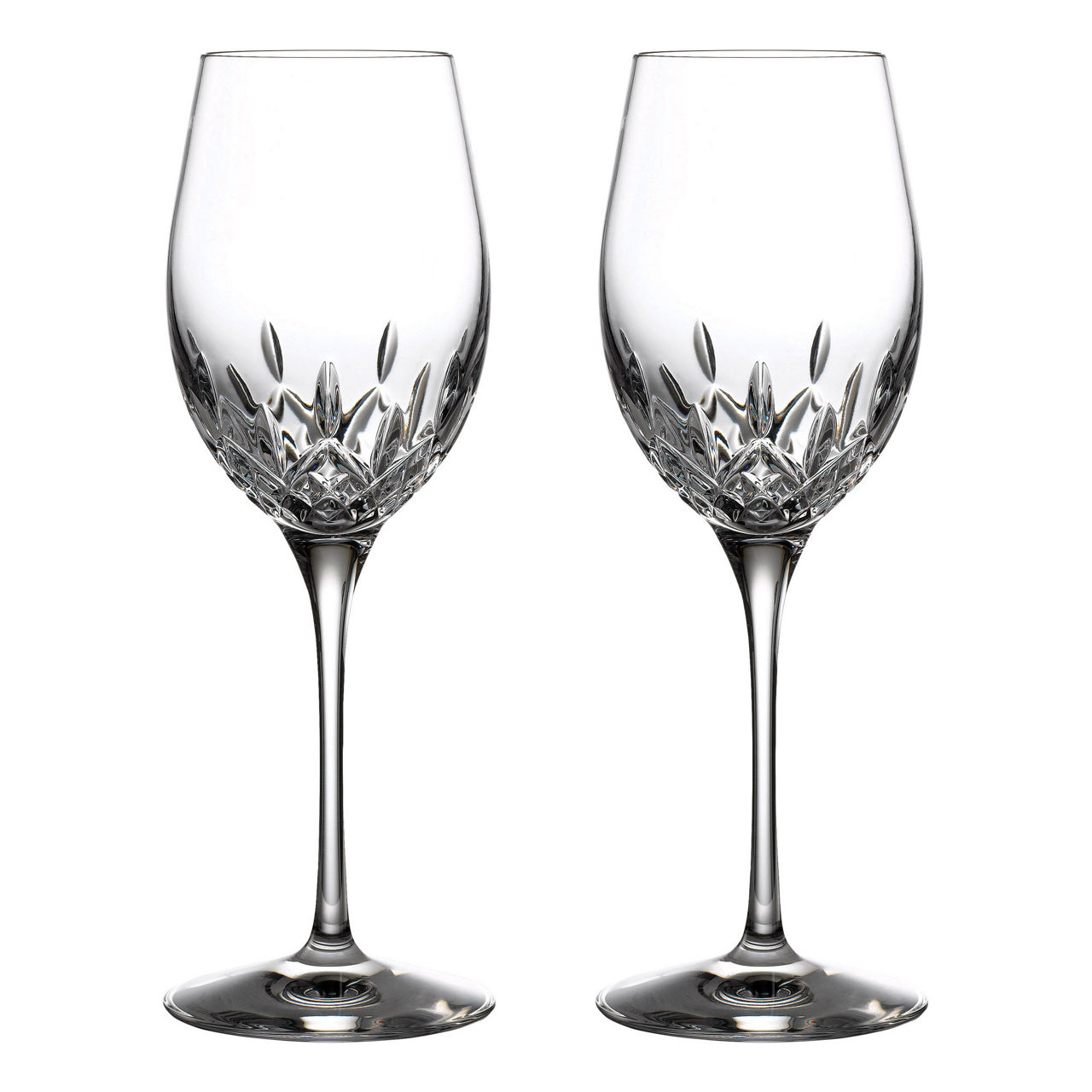 7.5 Waterford Crystal Lismore Balloon Wine Glass Set of 4