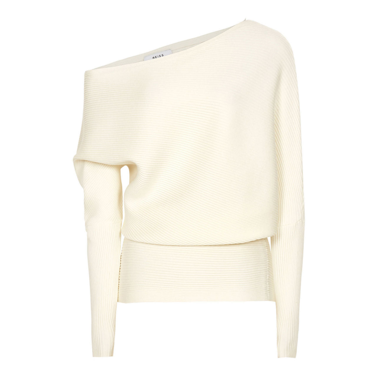 REISS Lorna Off Shoulder Sweater
