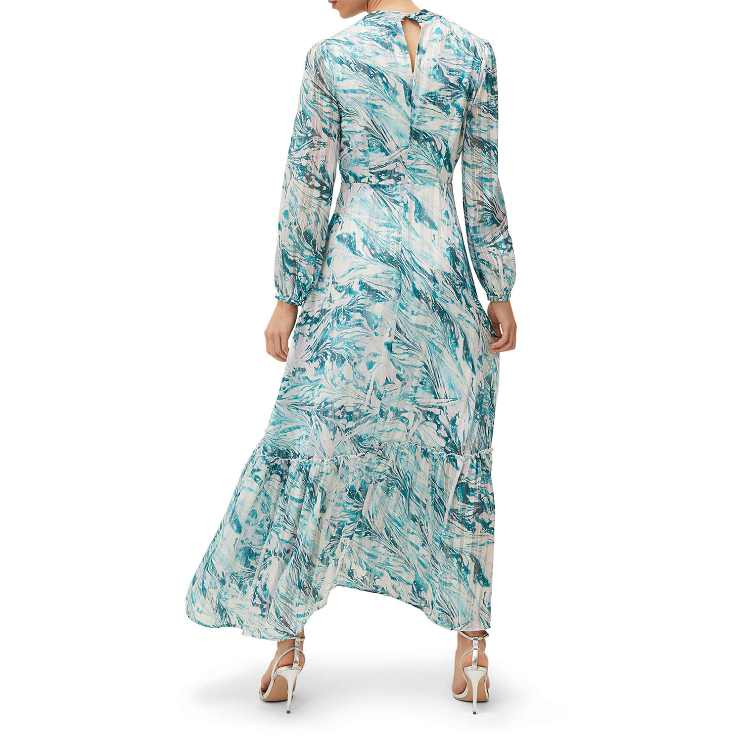 Lauretta Marble Print Maxi Dress