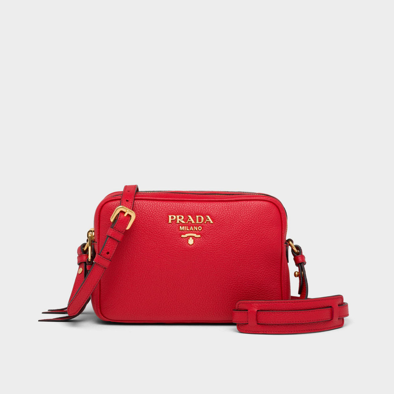 PRADA Leather Crossbody Bag