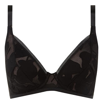 MAISON LEJABY Ombrage Underwired Full Cup Bra - Black