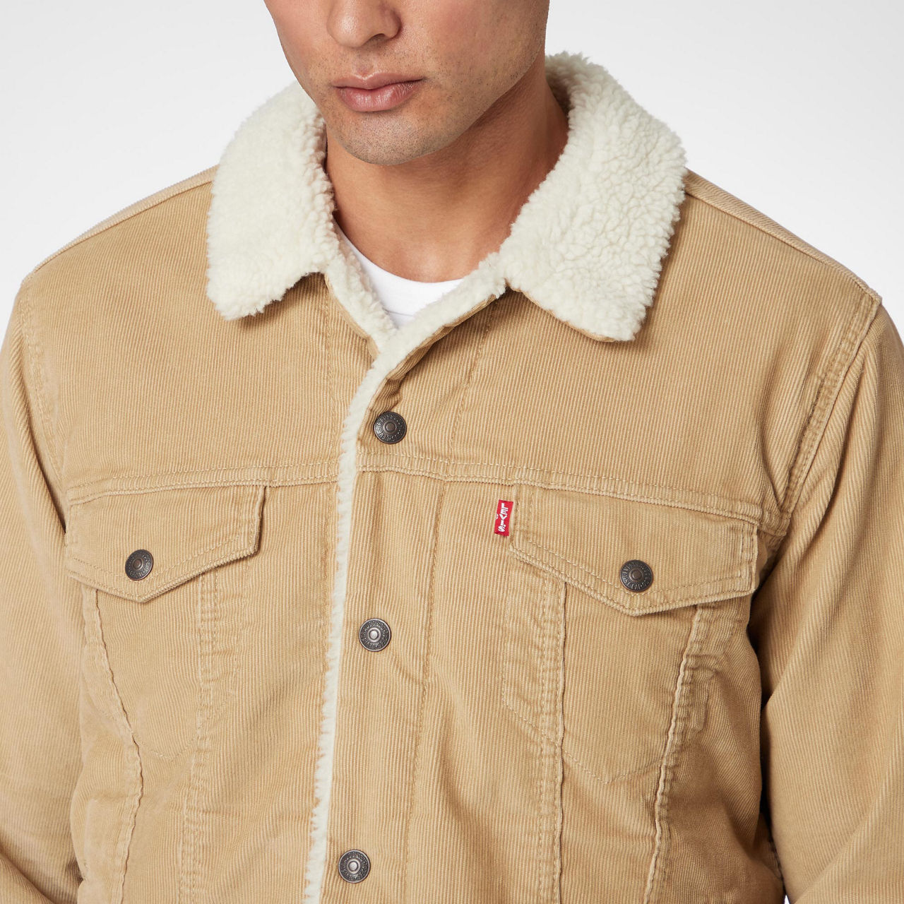 Mens sherpa hotsell corduroy jacket