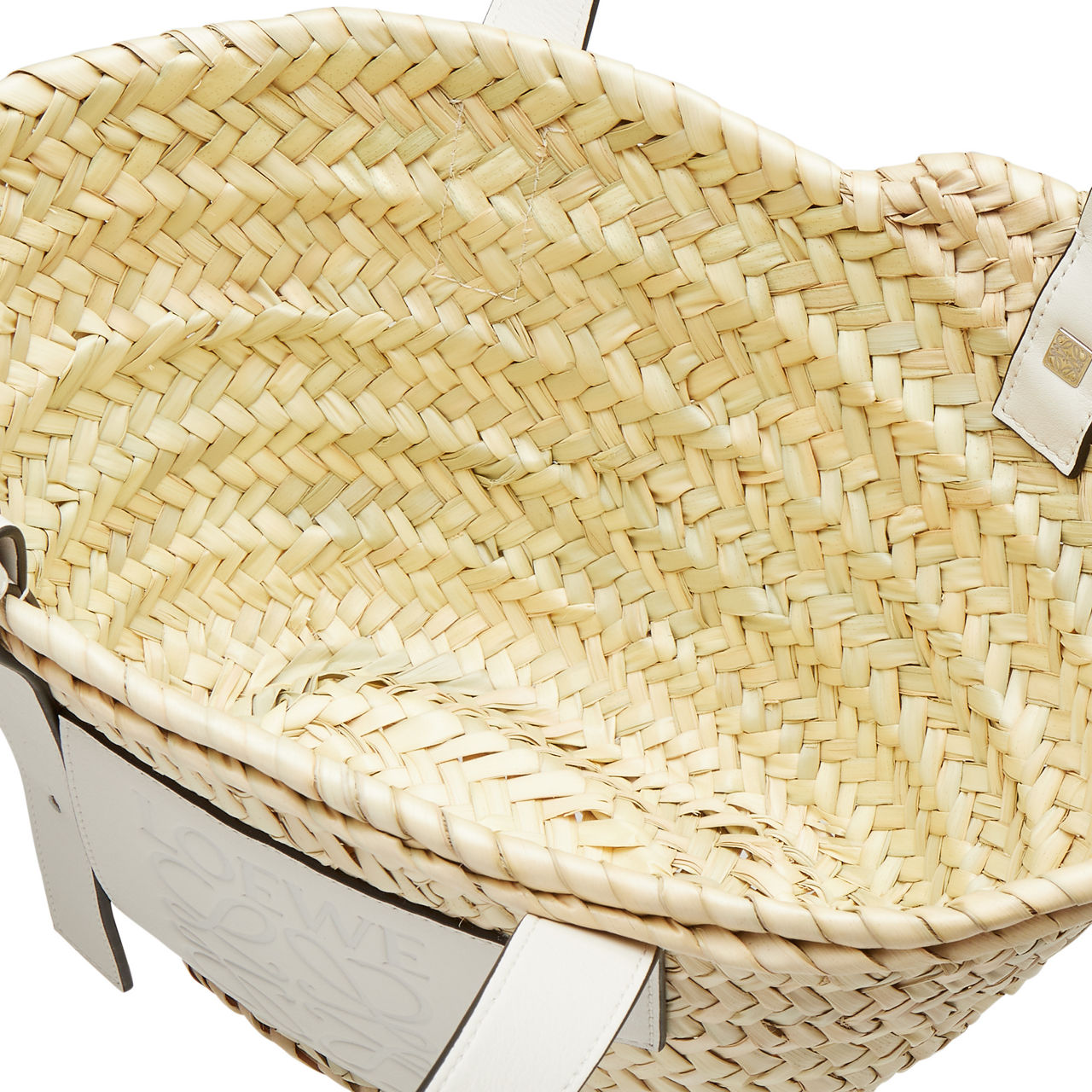 Loewe basket small white sale