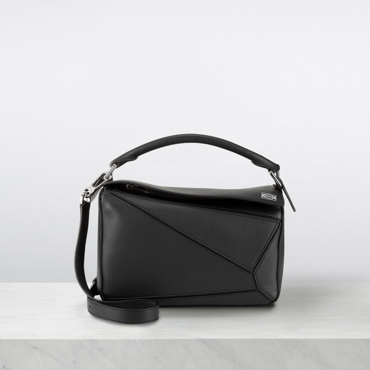 Loewe puzzle bag small black sale