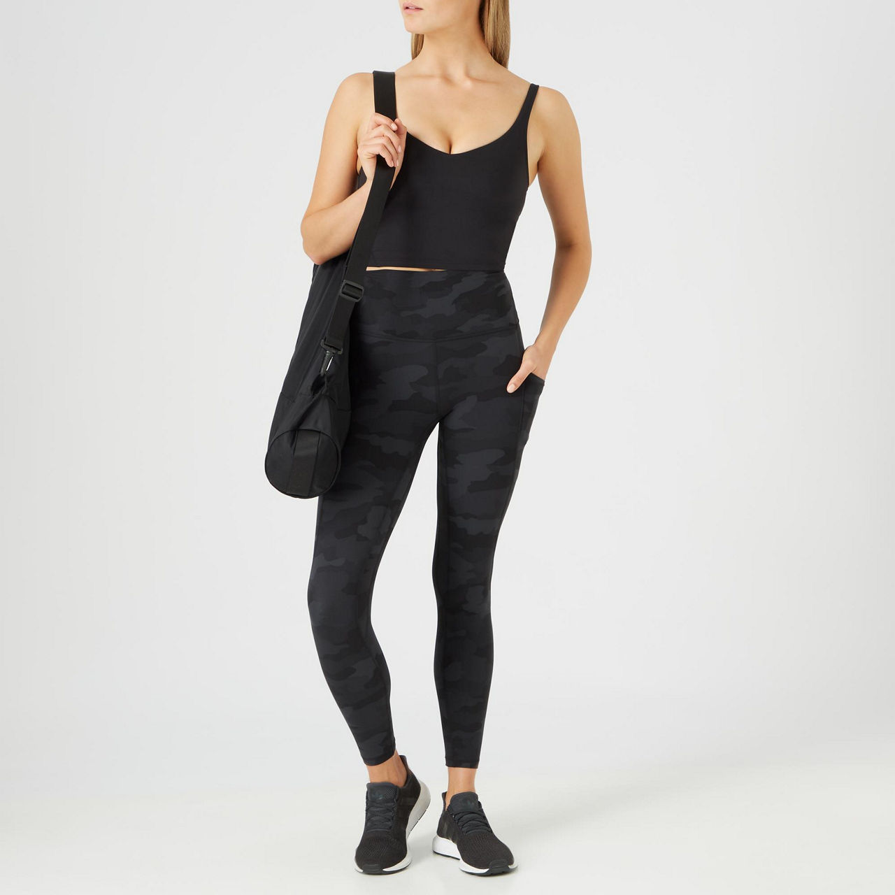 LULULEMON Align high-rise leggings - 25 with pockets  High rise leggings,  Black leggings women, Stretch leggings