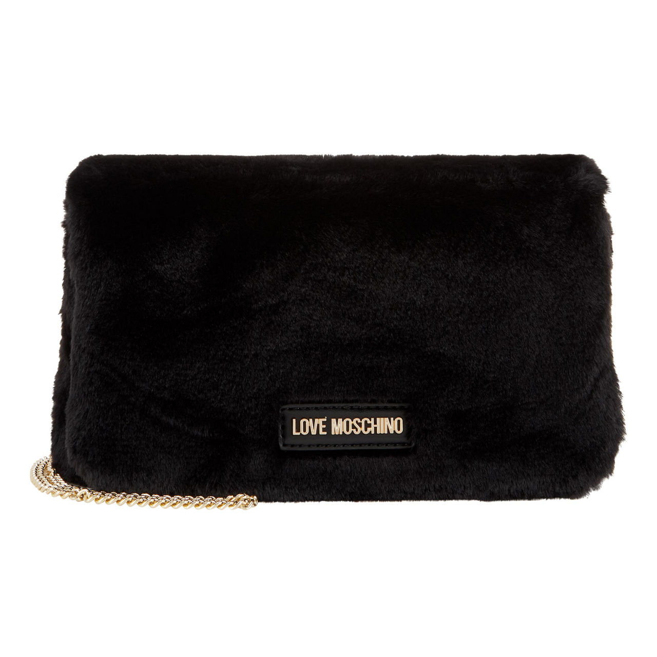 Love moschino fur bag sale