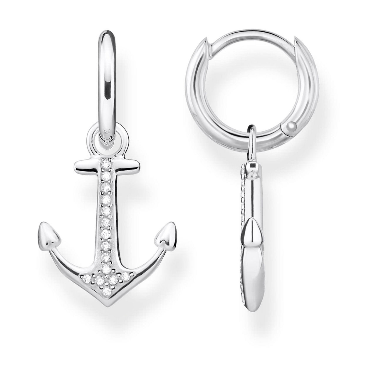 Anchor earrings deals