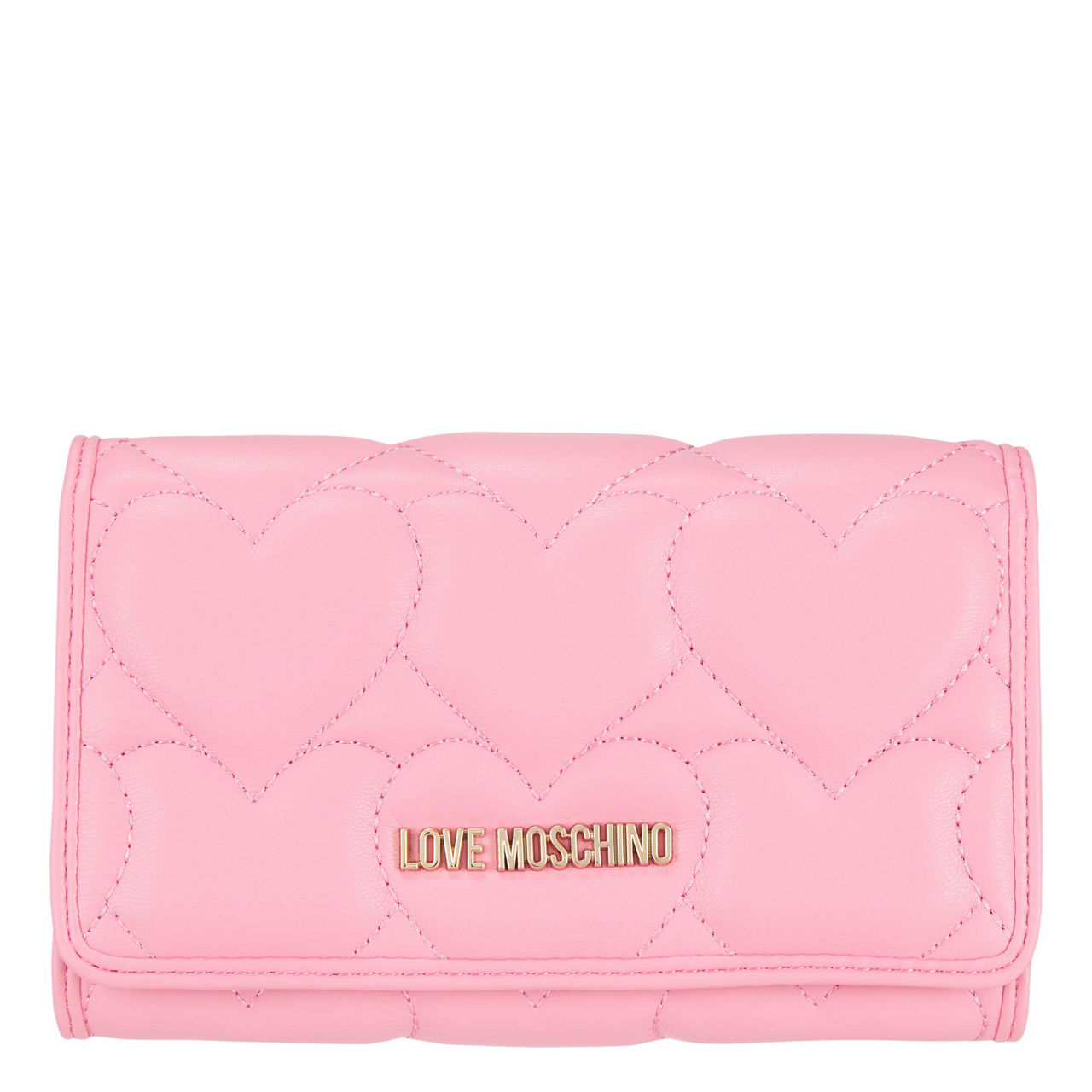 Love moschino pink wallet sale