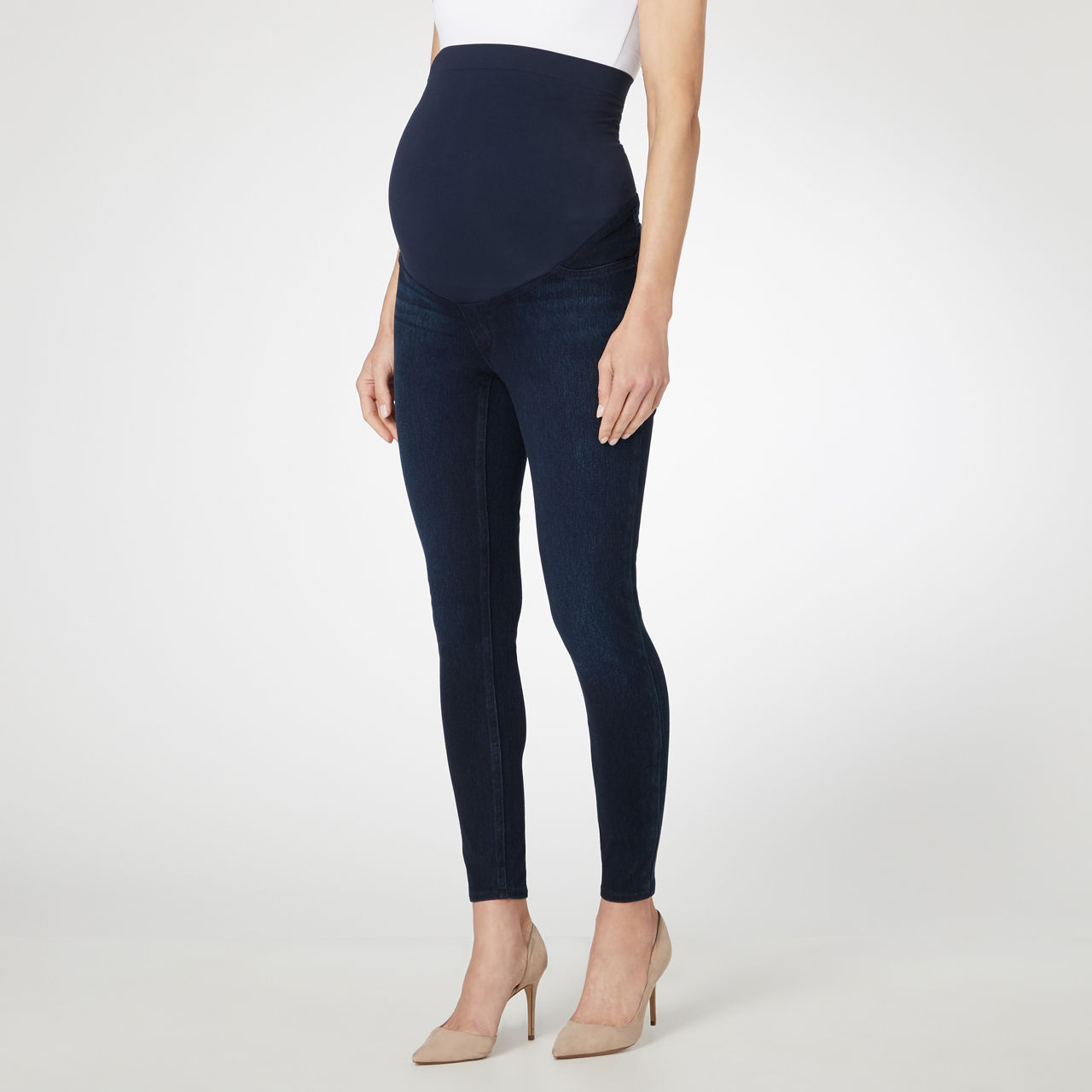 Womens SPANX black Mama Seamless Ecocare leggings