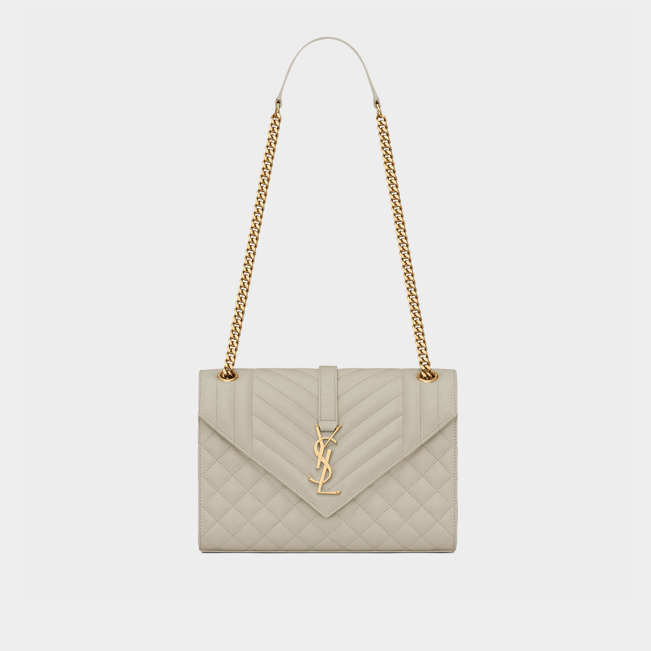 Ysl large monogram matelasse shoulder bag sale