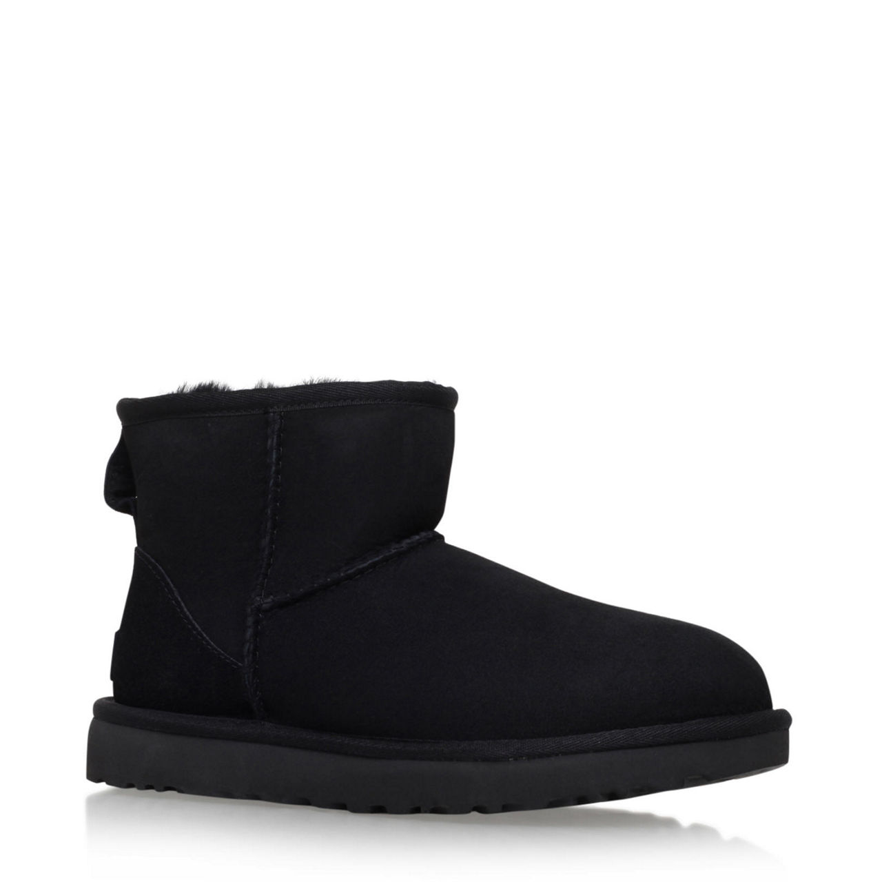 Classic mini ugg boots black hotsell