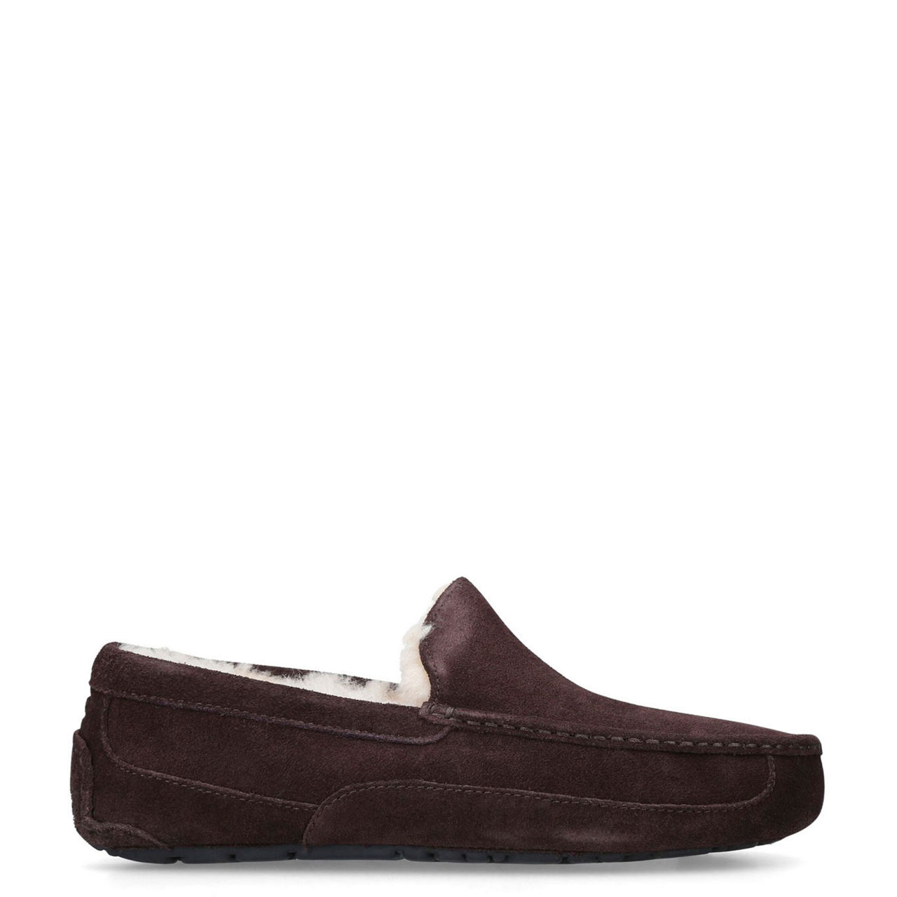 Mens ugg ascot 2025 leather slippers on sale