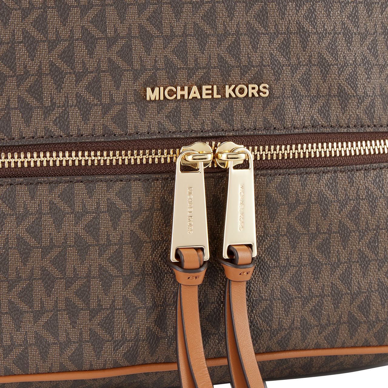 Michael kors rhea clearance zip small studded backpack