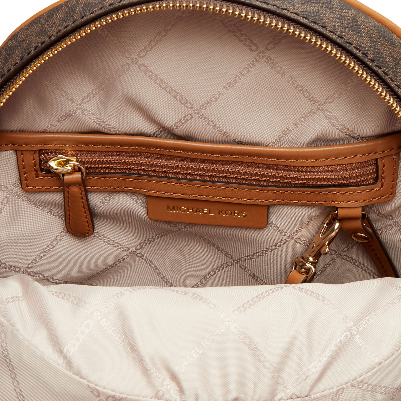 Michael kors rhea small leather backpack sale