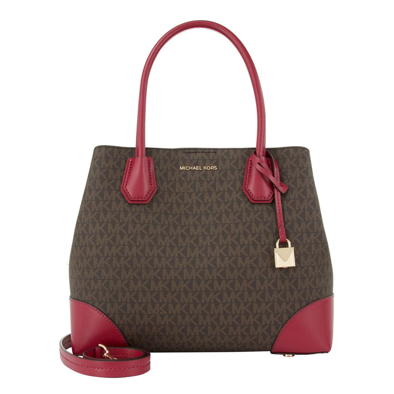 Brown thomas red michael kors clearance bag