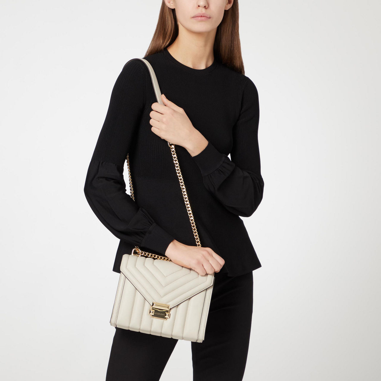 Michael kors outlet whitney large quilted