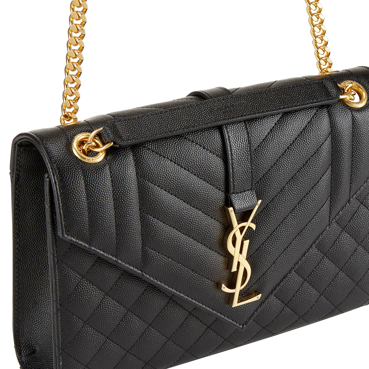 Ysl bag envelope black sale