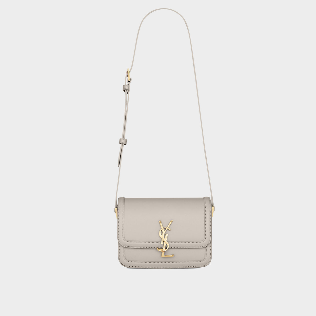 Solferino small satchel in box saint laurent discount leather