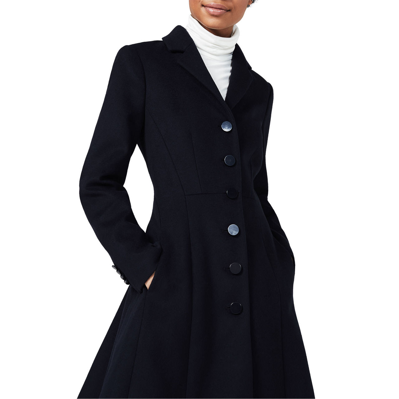 Hobbs milly wool blend coat online