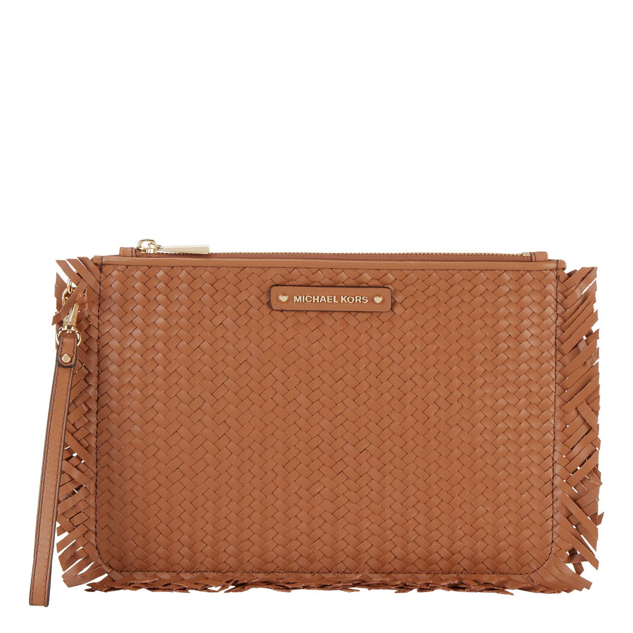 Michael kors leather outlet pouch